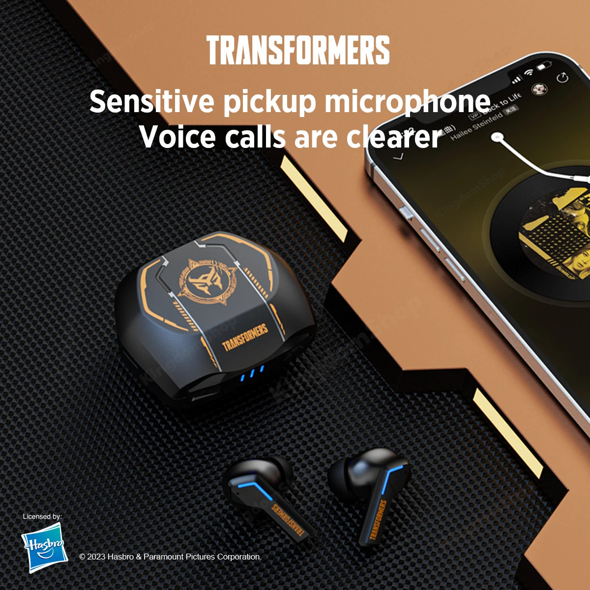 TRANSFORMERS TF-T06 1/2/3/5/10 PCS Wholesale Wireless Bluetooth Earphones  Noise Reduction Headphones Gaming Music Choice Earbud